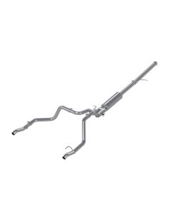 MBRP T304 Stainless Steel 2.5" Catback Dual Rear Chevrolet Silverado | GMC Sierra 1500 6.2L 2019-202 - S5065304