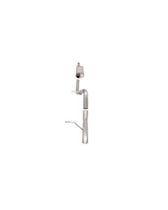 Corsa 2007-2018 Jeep Wrangler JKU 3.6L Sport 2.75in Cat-Back Exhaust w/ Turn Down Tip - 21121
