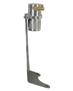 Moroso 10-14 Ford Raptor 6.2L Air/Oil Separator Catch Can - Small Body - Billet Aluminum - 85606
