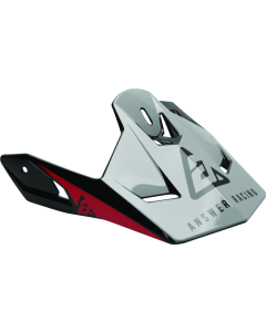 Answer AR1 Swish Visor - Red/Orange/Silver - 446048