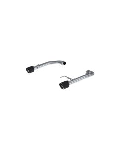 MBRP T304 2.5in Axle Back w/ Dual CF SS Tips - T304 (Race Version) Ford Mustang 2.3L EcoBoost 2015-2