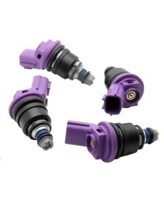 Deatschwerks Set of 4 740cc Side Feed Fuel Injectors Nissan 240SX S14 95-98- DEAT-01J-00-0740-4