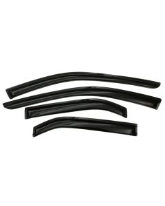 AVS 17-21 Jeep Compass (New Body Style) Ventvisor Outside Mount Deflectors 4pc - Smoke - 94346
