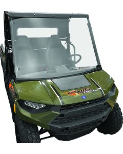QuadBoss 18-22 Polaris Ranger 150 EFI Roof Windshield & Rear Panel Kit - 320484
