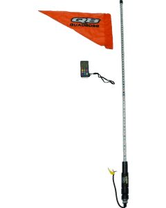 QuadBoss Qb 4Ft Clear Sngl Whip Rmte - 609658