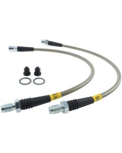 StopTech Mercedes E55/E63/E320/E350/E500/E550/S55/S63/S65/SL55/SL63/SL65 Front SS Brake Line Kit - 950.35003