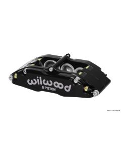 Wilwood Caliper-BNSL6-RH-Black 1.62/1.12/1.12in Pistons 1.10in Disc - 120-13382-BK
