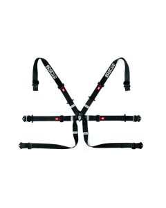 Sparco BELT 6 PNT 2in FORMULA BLK - 04819H2NR