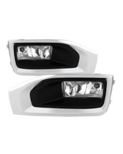 Spyder GMC Yukon/Yukon XL 2015-2017 OEM Fog Lights W/Cover and Switch Clear FL-GYD15-C - 9031571