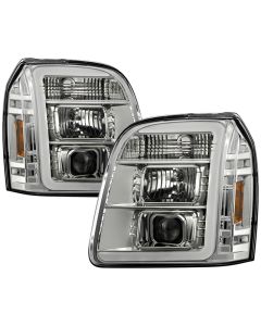 Spyder GMC Yukon 07-14/Denali 07-14 /XL 07-14 V2 Projector Headlights - Chrome PRO-YD-GY07V2SI-C - 5088253
