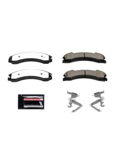 Power Stop 12-19 Chevrolet Silverado 2500 HD Front or Rear Z36 Truck & Tow Brake Pads w/Hardware - Z36-1565