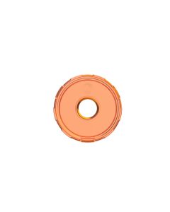 KC HiLiTES Cyclone V2 LED - Replacement Lens - Amber - Single - 4402