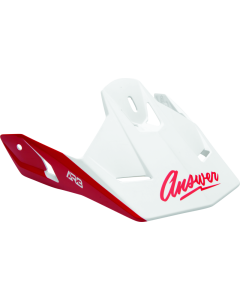 Answer AR3 Pace Visor - White/Red/Blue - 446040