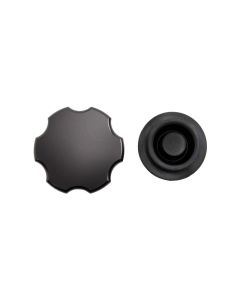 Wehrli 99-24 GM 1500/2500/3500 Billet Aluminum Brake Master Cylinder Cap - Black Anodized - WCF100216