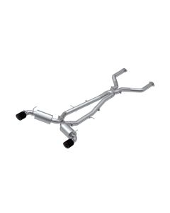 MBRP T304 Stainless Steel 3" Catback Exhaust System Dual Rear w/ Carbon Fiber Tips Infiniti Q60 3.0L - S44043CF