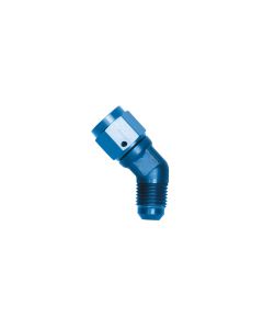 Russell Performance -6 AN 45 Degree Male AN to Female AN Fitting - 614706