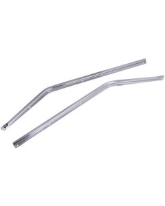 Rugged Ridge 87-95 Jeep Wrangler YJ Stainless Steel Half Door Retaining Channel - 11146.01