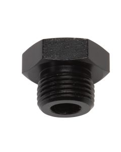 Russell Performance -6 AN Straight Thread Plug (Black) - 660273