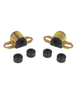 Prothane 90-94 Mitsubishi Eclipse Rear Sway Bar Bushings - 20mm - Black - 13-1107-BL