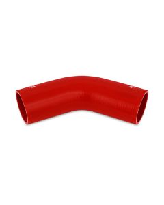 Mishimoto 4in. 45 Degree Silicone Coupler - Red - MMCP-4045RD