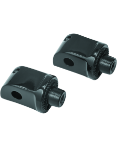 Kuryakyn Splined Adapter Kawasaki & Yamaha Gloss Black - 8865