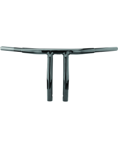 Bikers Choice Throttle By Wire Black 10 Inch Pullback 1.25 Inch Fat Riser Tbar Custom - 402249