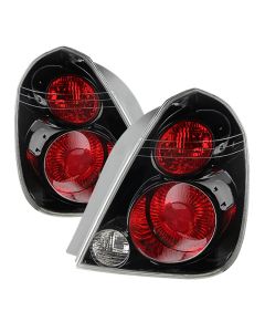 Xtune Nissan Altima 05-06 ( Also Fit 02-04 ) OEM Style Tail Lights Black ALT-JH-NA05-OE-BK - 9029905