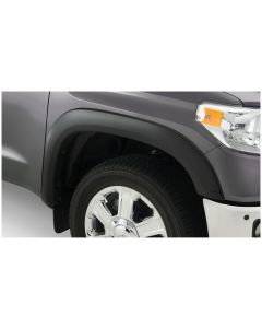Bushwacker 07-13 Toyota Tundra Fleetside OE Style Flares 4pc w/ Factory Mudflap - Black - 30909-02