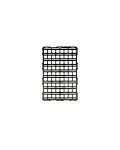 BuiltRight Industries 13in x 19.5in Tech Plate Steel Mounting Panel - Black - 201013