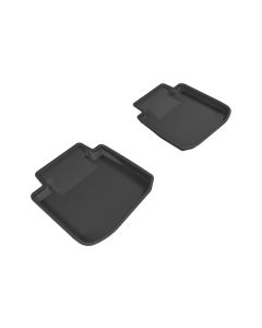 3D MAXpider 2015-2019 Subaru Legacy/Outback Kagu 2nd Row Floormats - Black - L1SB01321509