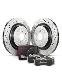 Brembo OE Rear Disc Brake Kit - KT00B80