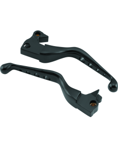 Bikers Choice 04-13 XL Black Holed Lever Set - 482862