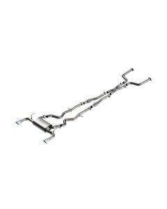 Borla 16-24 Infinity Q50 (Auto V6) S Type Cat Back - Chrome Tip - 140977