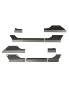 Rugged Ridge Steel Body Armor Cladding 07-18 Jeep Wrangler JK - 11615.11