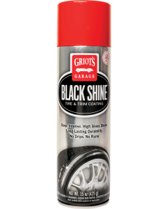 Griots Garage Black Shine Tire and Trim Coating - 15oz (Aerosol) - 10938