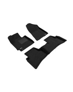 3D Maxpider 16-18 Hyundai Tucson Elegant 1st 2nd Row - Floor Mat Set (Black) - L1HY06604709