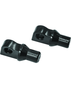 Kuryakyn Peg Adapter Harley-Davidson Male Mount Black - 8890