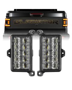 Oracle Lighting Jeep Gladiator JT Dual Reverse LED Flush Taillight - Amber/White SEE WARRANTY - 5915-JT-023