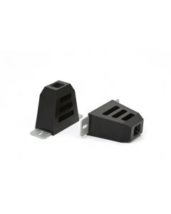 Daystar Bump Stop W/ Slotted Mount Plate Comp Style 4.5 Inch Tall 4.5 Inch Long 2.5 Inch Wide - KU09016BK