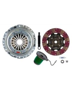 Exedy 2011-2016 Ford Mustang V8 Stage 2 Cerametallic Clutch Cushion Button Disc Inc Slave - 07959CSC