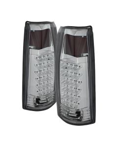 Xtune Yukon Denali 99-00 LED Tail Lights Chrome ALT-JH-CCK88-LED-C - 9022432