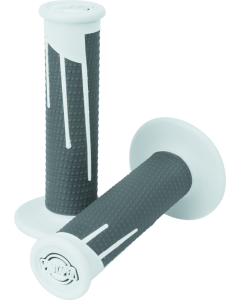 ProTaper Full Diamond Clamp-On Grips - White/Dark Gray - 021690