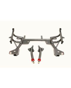 BMR 93-02 F-Body K-Member w/ Turbo SBC/BBC Motor Mounts and Pinto Mounts - Black Hammertone - KM015-1H