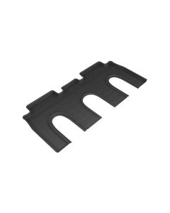 3D MAXpider 2016-2017 Tesla Model X Non-Folding 7-Seats Kagu 2nd Row Floormats - Black - L1TL00221509