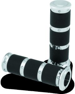 Performance Machine Handle Grip Set XLS - Chrome - 0063-2086-CH