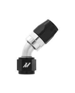 Mishimoto Aluminum -4AN 45 Degree Fitting - Black - MMFT-SW-04-45