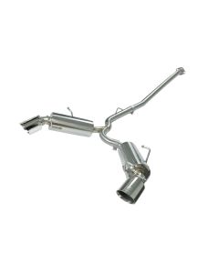 aFe Takeda 17-20 BRZ/FRS/86 2.5in 304 Stainless Steel Cat-Back Exhaust - 49-36023-1P