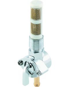 Bikers Choice 66-74 FL FX 57-74 XL Chrome Petcock 3/8 NPT Down Outlet - 492872