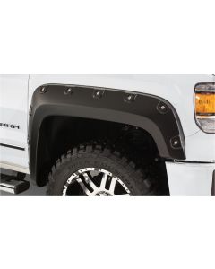 Bushwacker 06-14 Nissan Frontier Styleside Boss Pocket Style Flares 4pc 58.6in Bed - Black - 71906-02