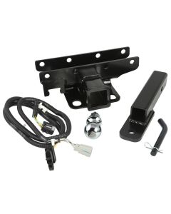 Rugged Ridge Hitch Kit with Ball 2 inch 07-18 Jeep Wrangler JK - 11580.54